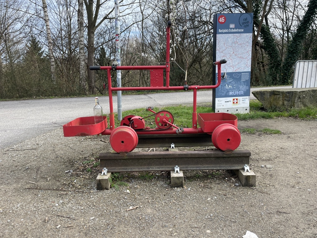 Kunst an Holgers Erzbahnbude