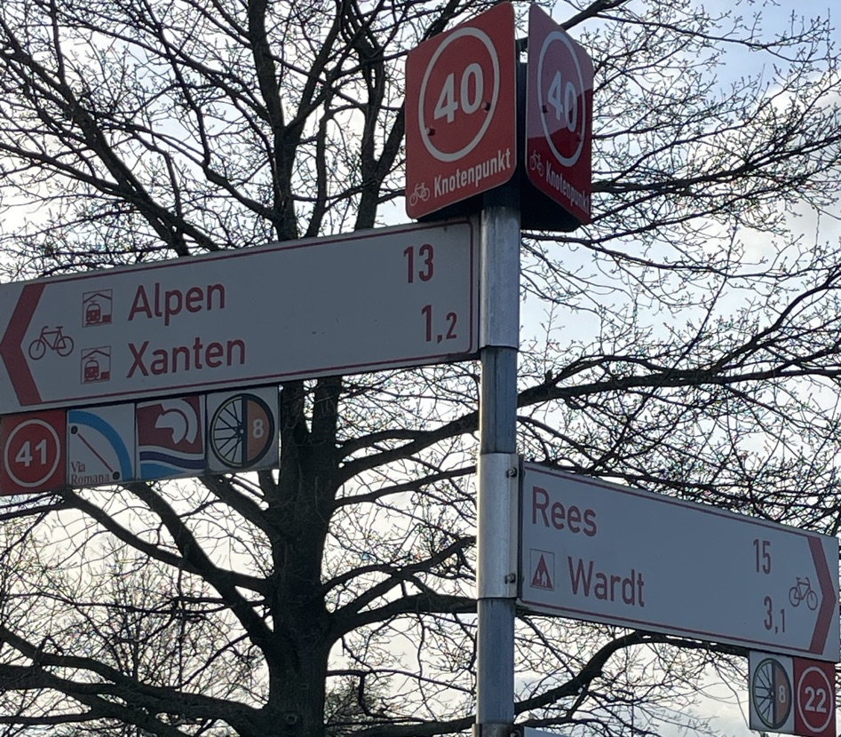 Knotenpunkt 40r im Kreis Wesel