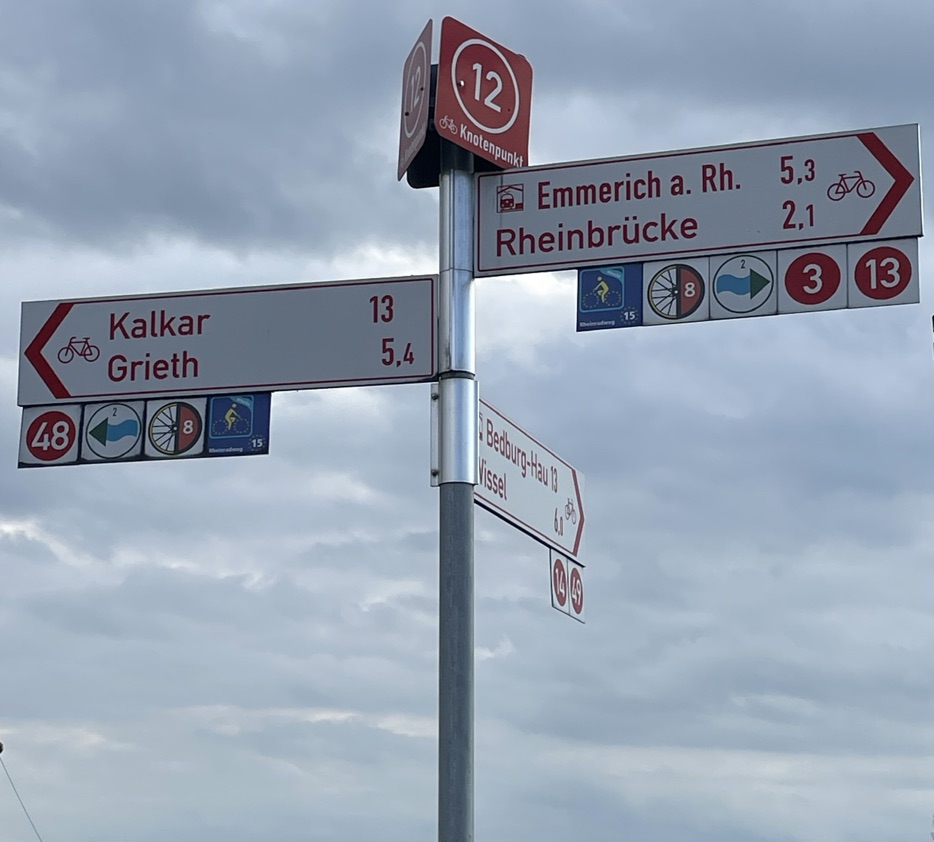 Knotenpunkt 12 im Kreis Kleve