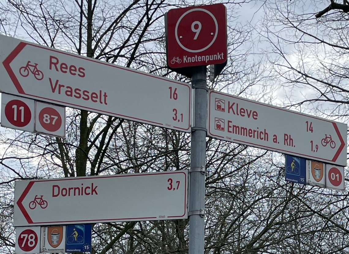 Knotenpunkt 9 im Kreis Kleve