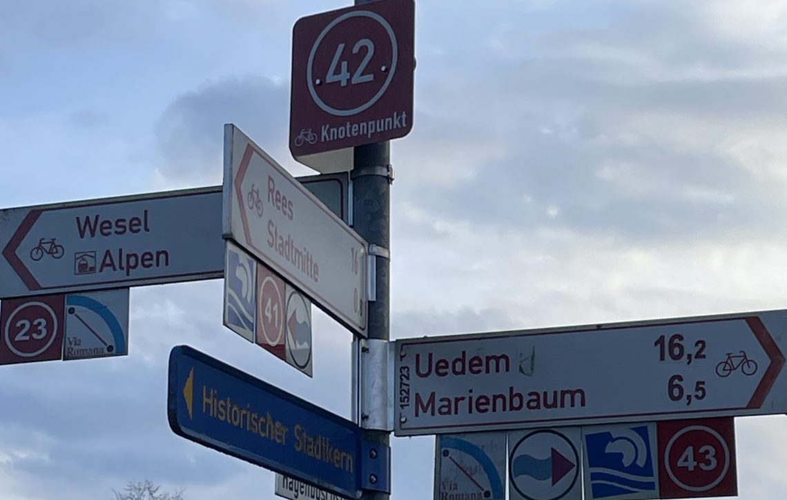 Knotenpunkt 42 im Kreis Wesel