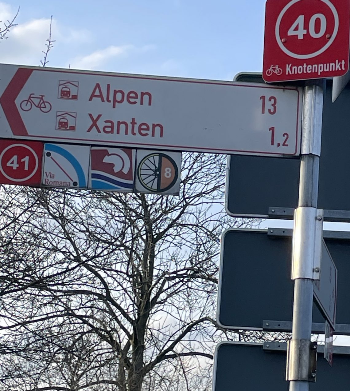 Knotenpunkt 40 im Kreis Wesel