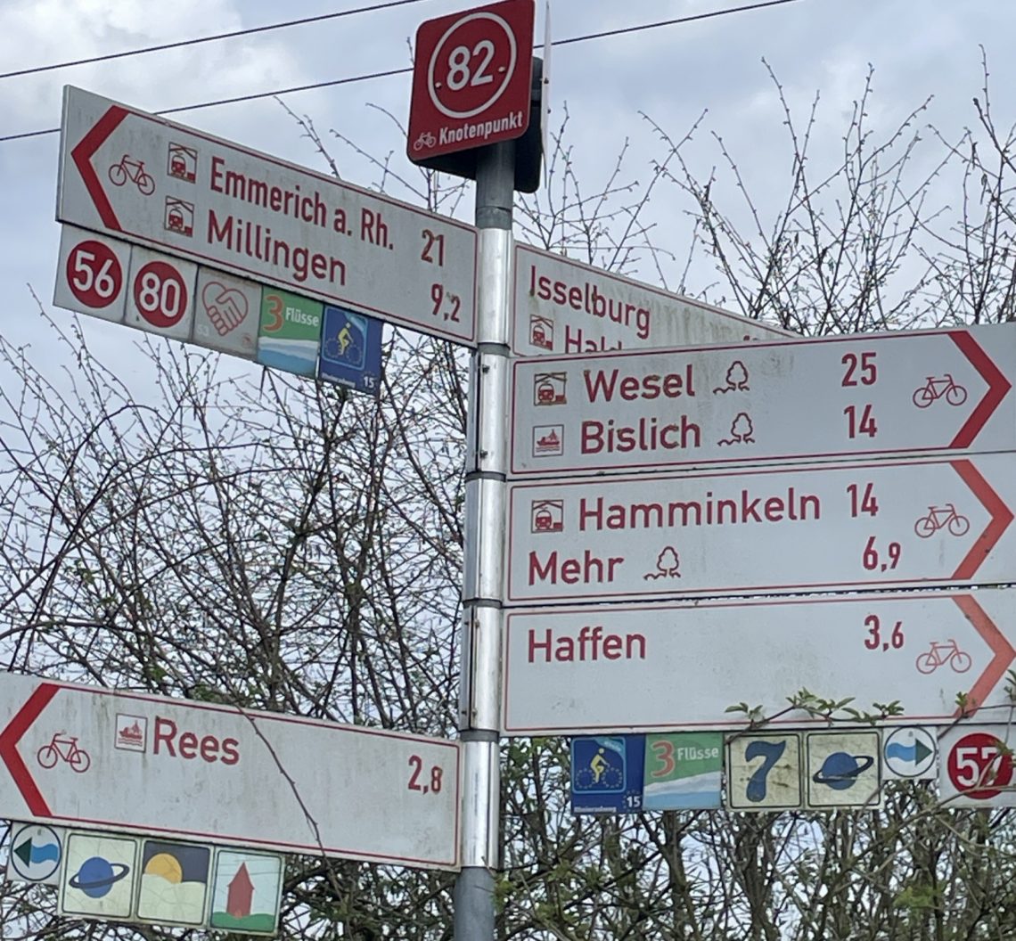 Knotenpunkt 82 im Kreis Kleve