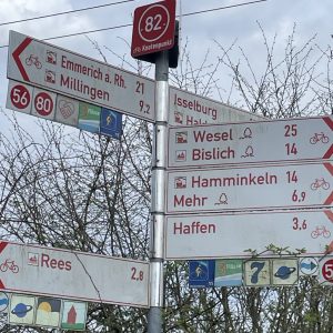 Knotenpunkt 82 im Kreis Kleve
