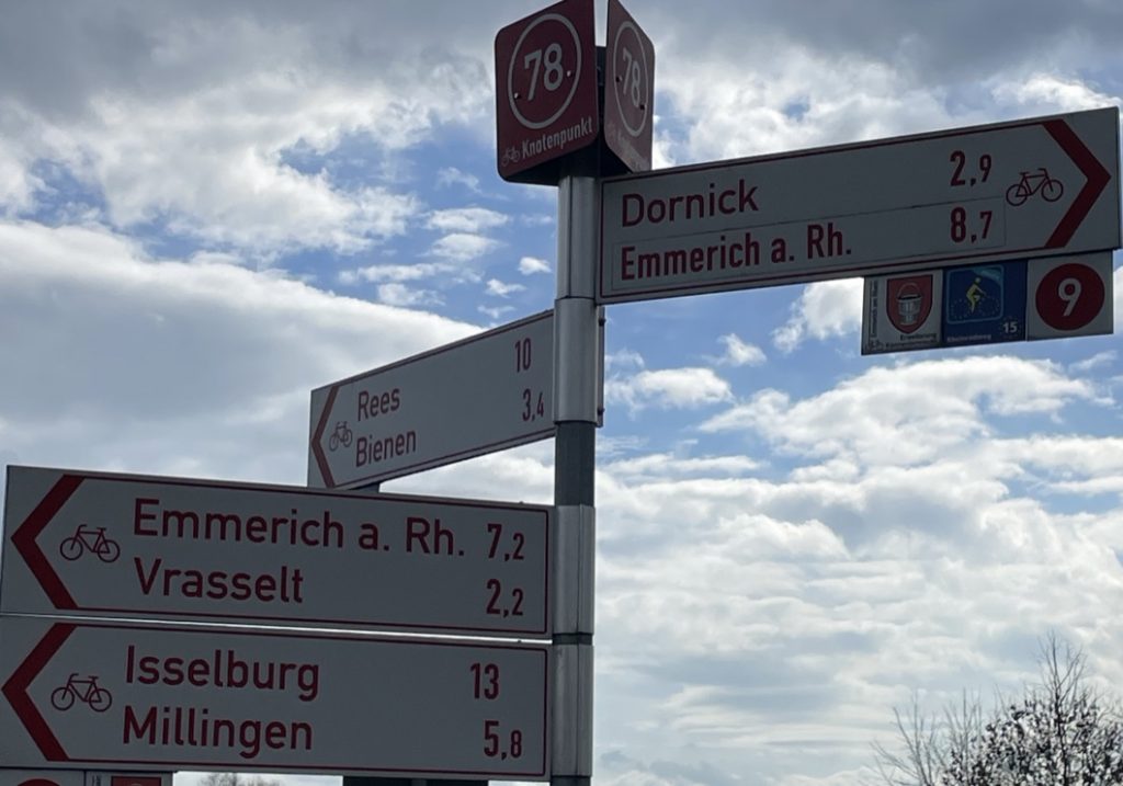 Knotenpunkt 78r im Kreis Kleve