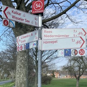 Knotenpunkt 54 im Kreis Kleve