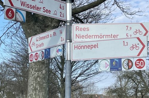 Knotenpunkt 54 im Kreis Kleve