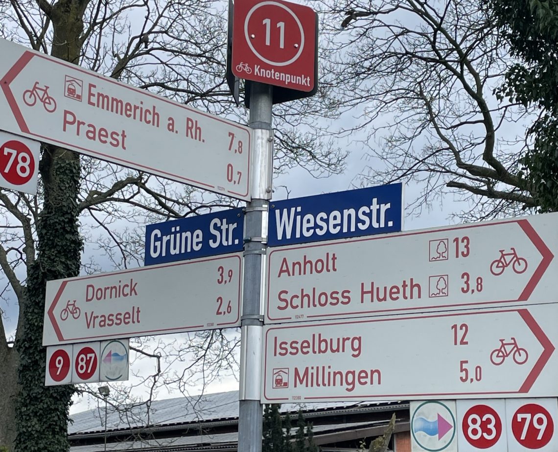 Knotenpunkt 11 im Kreis Kleve