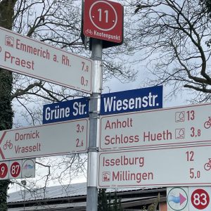Knotenpunkt 11 im Kreis Kleve