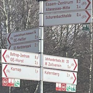 Knotenpunkt 61 im rad revier ruhr