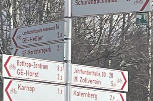 Knotenpunkt 61 im rad revier ruhr
