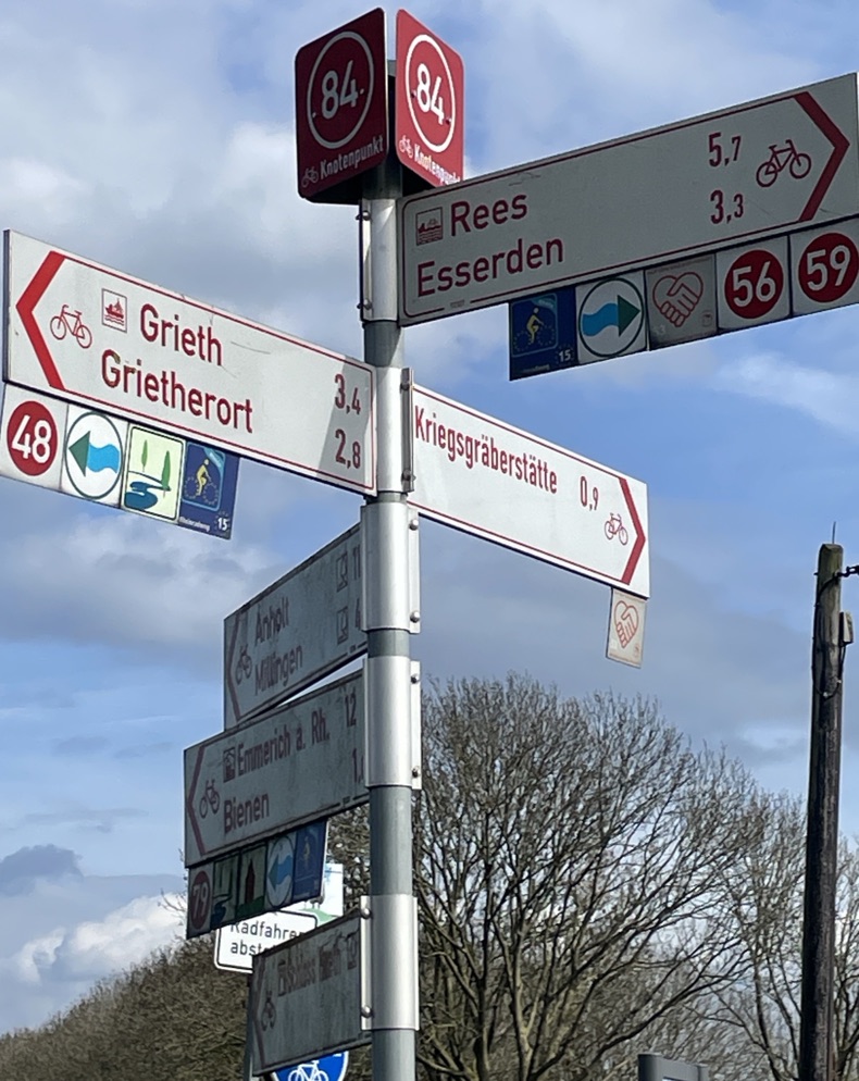Knotenpunkt 84 im Kreis Kleve