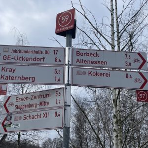 Knotenpunkt 59 im rad revier ruhr