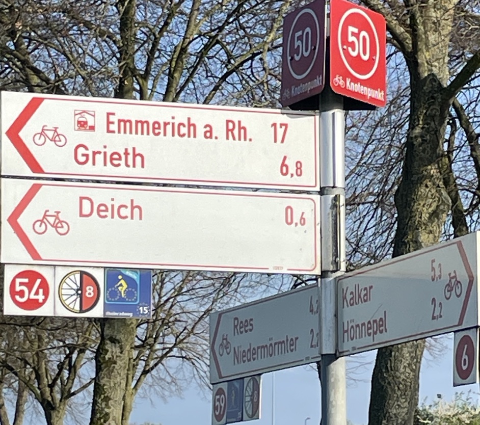 Knotenpunkt 50 im Kreis Kleve