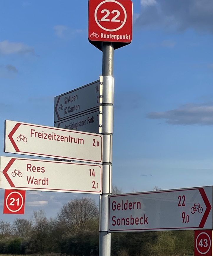 Knotenpunkt 22 im Kreis Wesel