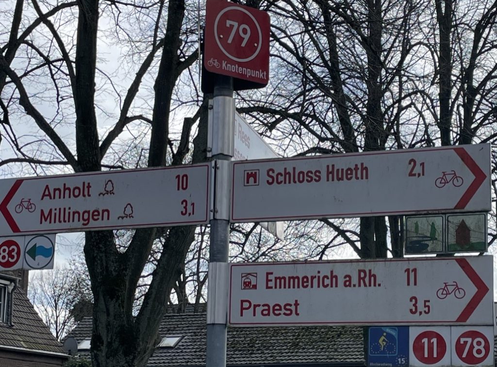 Knotenpunkt 79r im Kreis Kleve