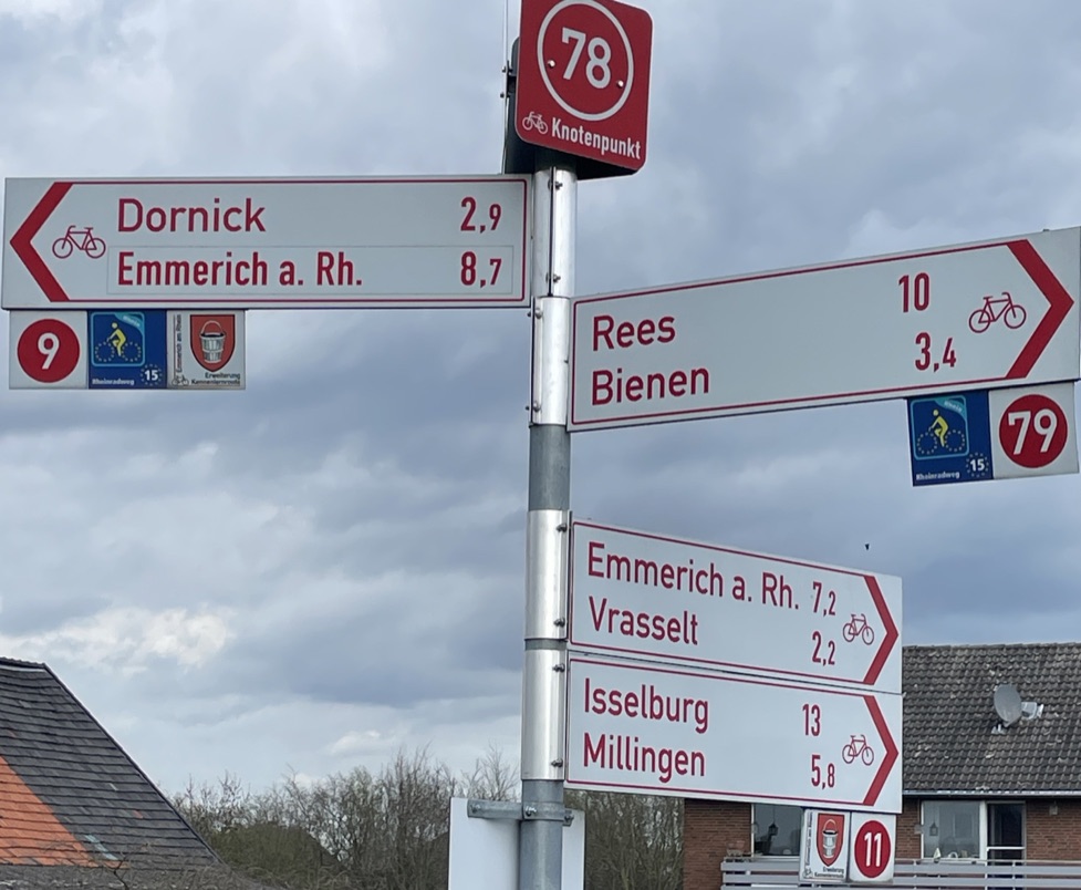 Knotenpunkt 78 im Kreis Kleve