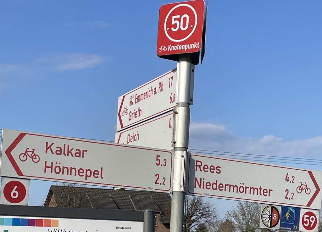 Knotenpunkt 50r im Kreis Kleve