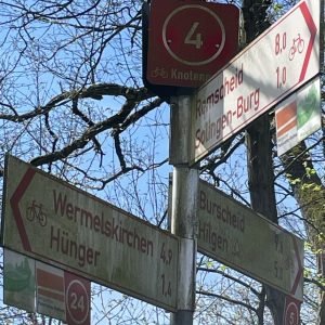 Knotenpunkt 4 in der RadRegionRheinland