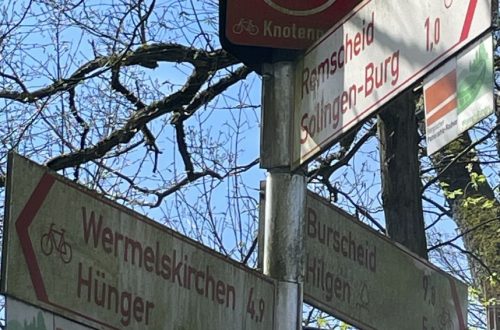 Knotenpunkt 4 in der RadRegionRheinland